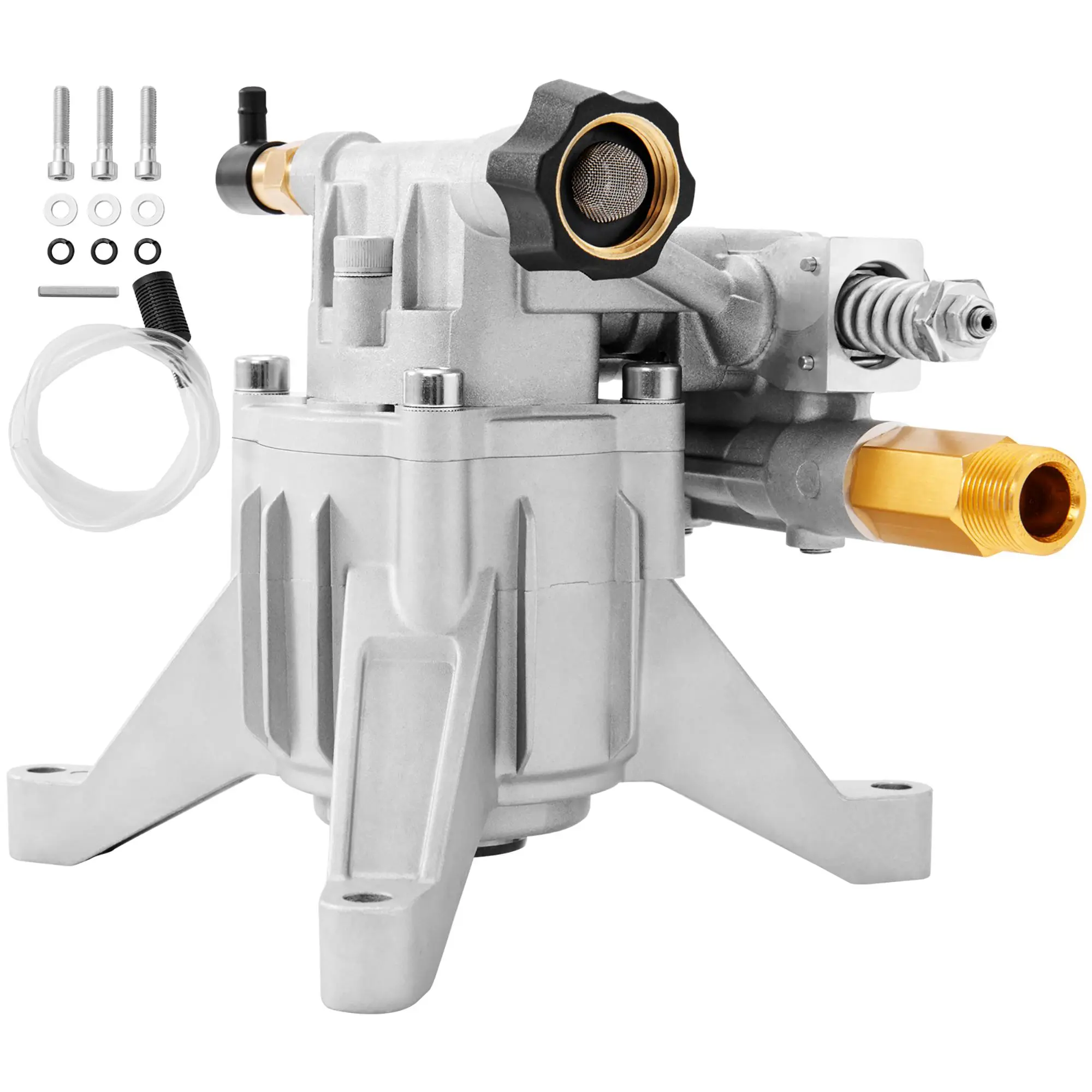 【summerfinds】VEVOR Pressure Washer Pump, 7/8" Shaft Vertical, 3400 PSI, 2.5 GPM, Replacement Power Washer Pumps Kit, Parts Washer Pump, Compatible with Honda, Simpson, RYOBI, Briggs & Stratton, Subaru, Craftsman