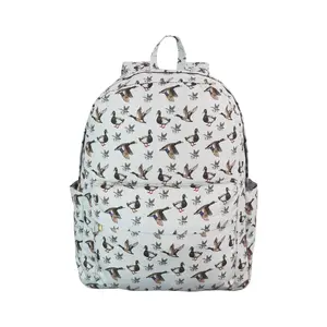 Kid's Lightweight BA0197 Hunting Mallard Ducks Backpack, Unisex Back-to-School Bag, Backpack Kid