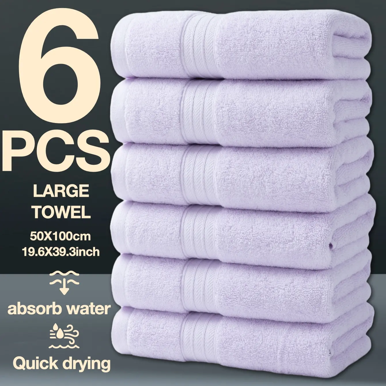 Luxury Satin Towels Set, Soft & Absorbent Bath Towel, Perfect for Home Use, Travel, Sauna, Spa, Durable Design, Ideal Gift Choice