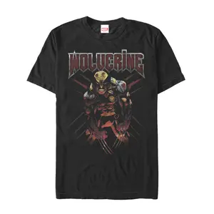 Men's Marvel X-Men Wolverine Scratch T-Shirt