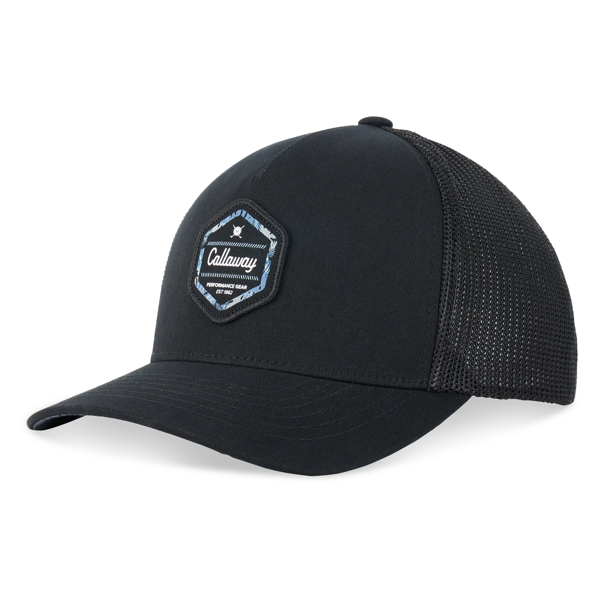 Callaway Golf Men's Carlsbad Trucker Hat in Black | Size: Adjustable