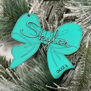 Custom Bow Ornament