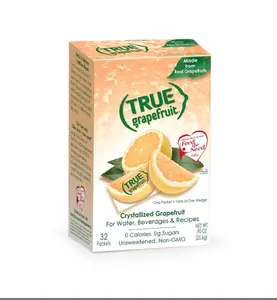 Zero-Calorie Grapefruit Water Enhancer Packets (32 Count) Beverage Juice