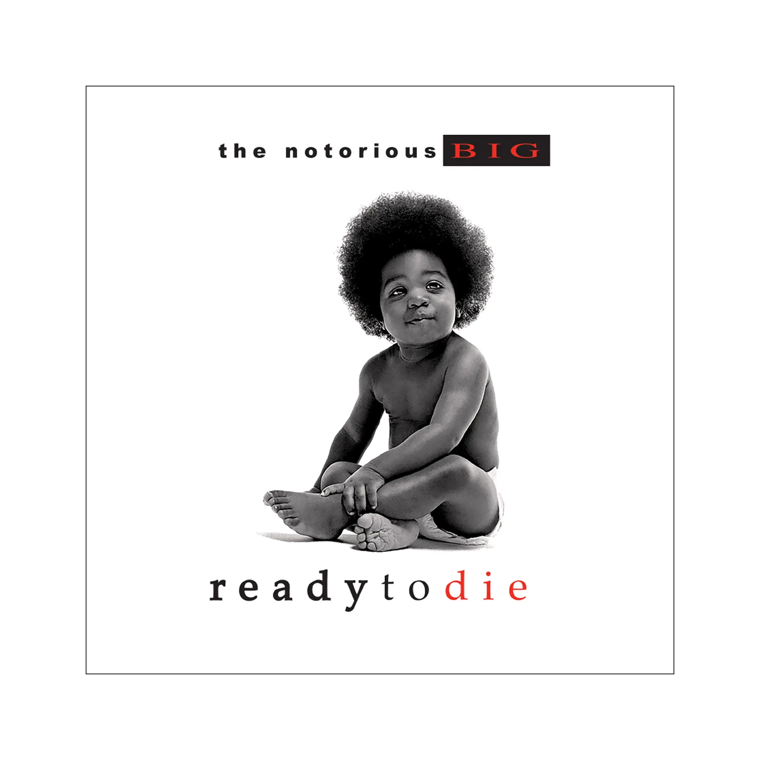 Notorious BIG - Ready To Die - 12x12 Poster