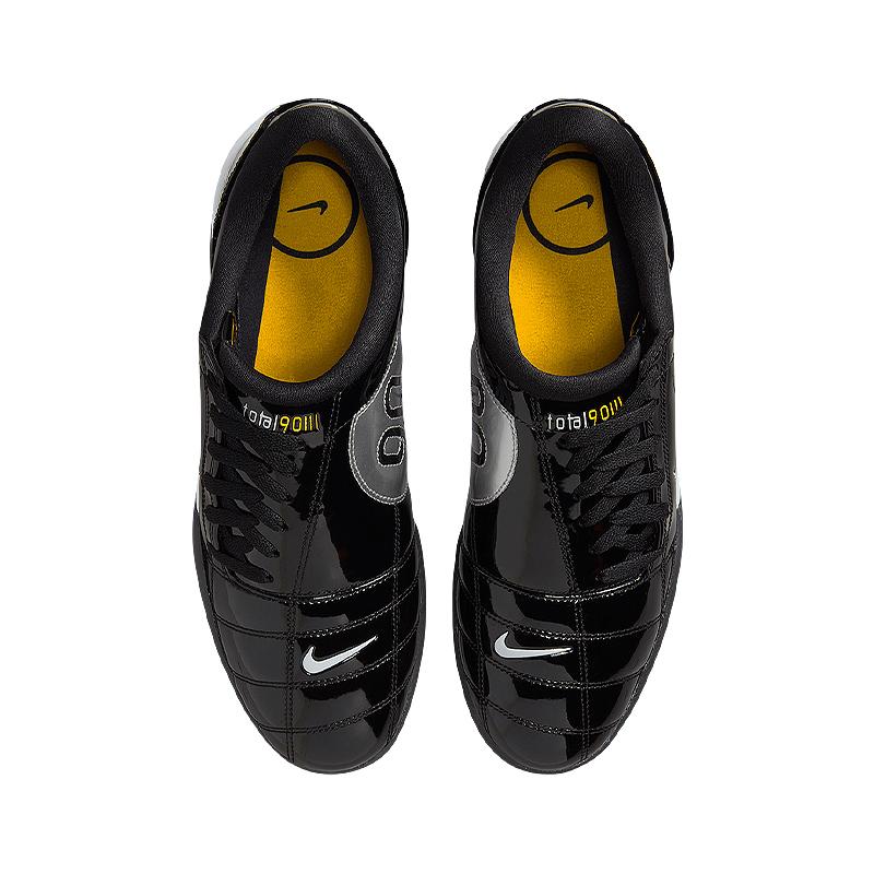 Nike Total 90 3 SP 'Black' 2025 Football Boots - Classic Design with Responsive Soleplate, Black Leather Upper, New Release Soccer Shoes