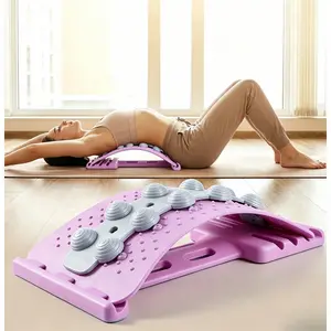 Lumbar Spine Relaxer, Waist Stretcher, Back Pain Relief, Spine Correction, Hunchback Relief, Ergonomic Back Support Massager