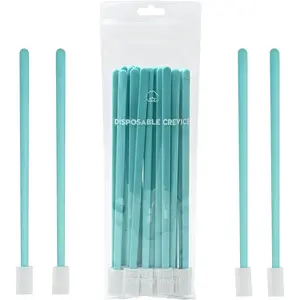 20PCS Disposable Crevice Cleaning Brush Tool kit, Disposable Toilet Brush, Disposable Toilet seat Cleaner Tool (Blue)