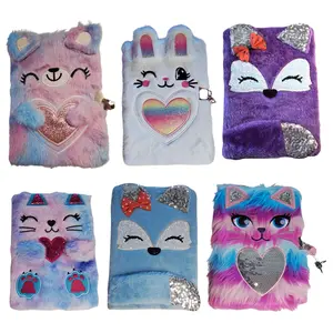 Plushy Cute Animal Journals with Lined Paper