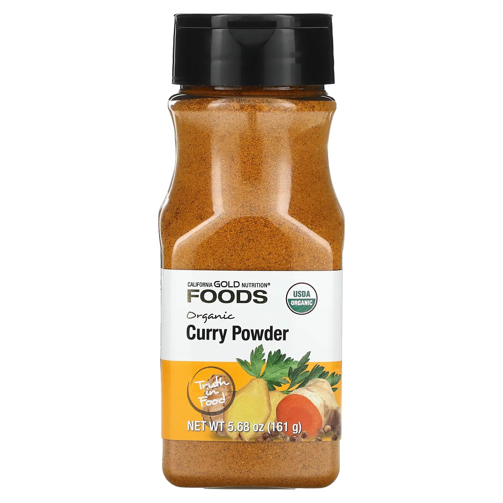 California Gold Nutrition Foods, Organic Curry Powder, 5.68 oz (161 g)
