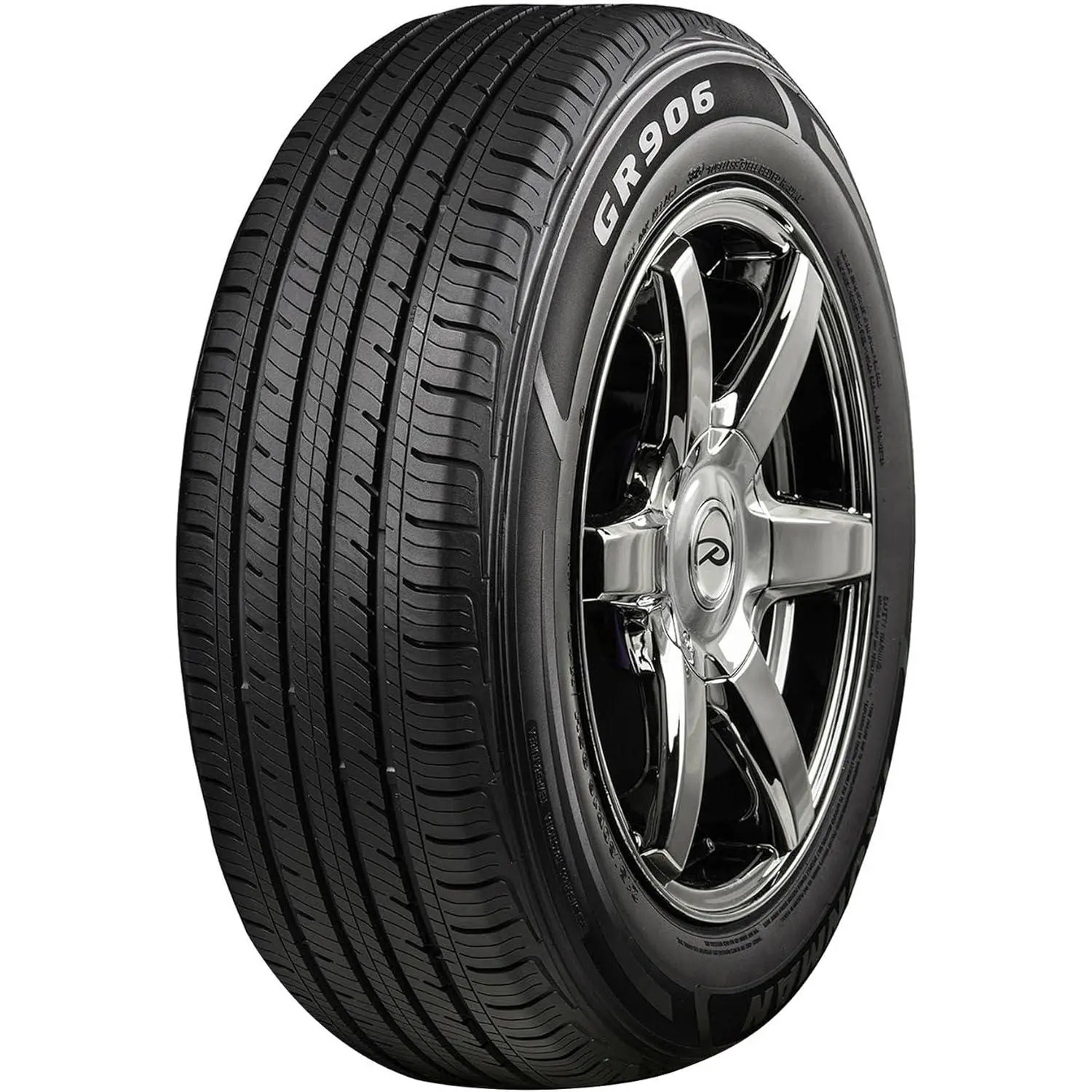 High Performance All-Season Radial Car Tires - Compact Fit, Good Grip and Braking Efficiency, Optimized Radial Design, Stable Structure, Smooth Ride, Durable Replacement for Sedans/Compact Cars - Daily Driving Use