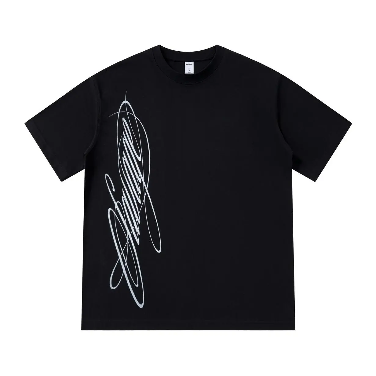 Inflation Men's Script Print , 100% Cotton Casual Loose Fit Cropped Shortsleeve Streetwear , Menswear short sleeve crew neck  tshirts  gym vintage  fall fashion outfit everyday comfort funny shirt outdoor fitness unisex tee top trendy t-shirt jesus