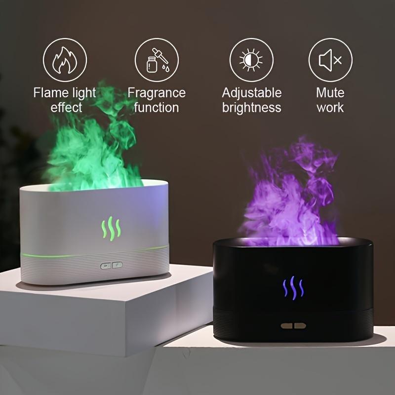 Portable Cool Mist Air Humidifier Usb Led Change Color Room H2o Air Fire Flame Humidifier Air Purifier For Bedroom, Travel,usb light Portable Cool Mist Air Humidifier Usb Led Change Color Room H2o Air Fire Flame Humidifier Air Purifier For Bedroom, Travel,usb light