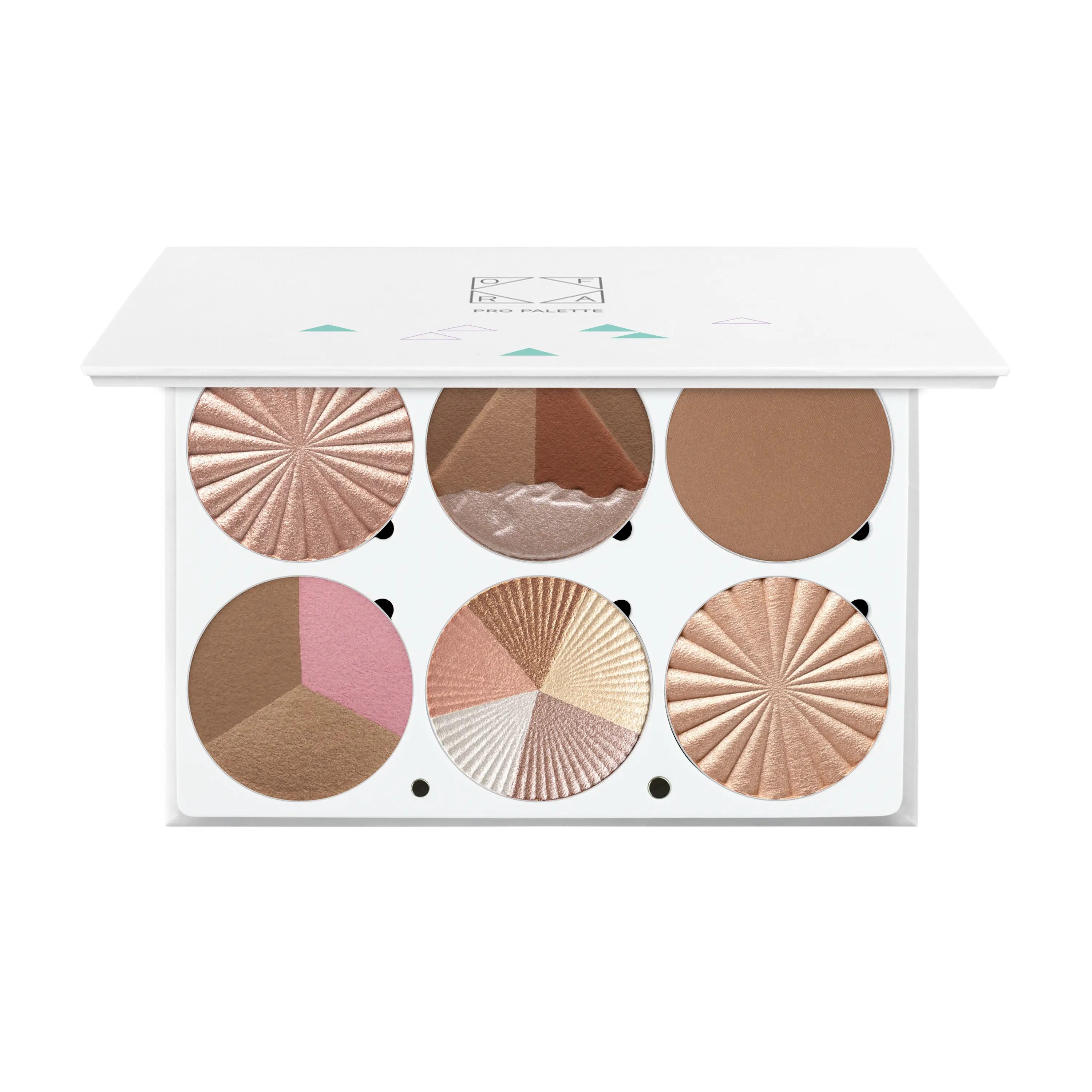 Pro Palette - On The Glow Bronzer Makeup Pro Palette - On The Glow Bronzer Makeup
