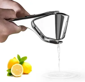 Lemon Squeezer, Stainless Steel Lemon Juicer, Manual Juicer for Lemon Citrus Lime Orange, Handheld citrus Squeezer