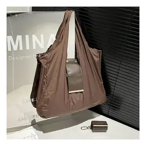 Keychain Storage Cloth Bag Large Capacity Eco-friendly Convenient Shopping Bag Pendant Accessory Bag