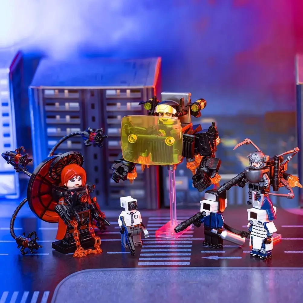 KDL838 KDL844 KDL846 New Skibidi Toilet Building Blocks Cameraman Mini Action Figure Toys popular KDL838 KDL844 KDL846 New Skibidi Toilet Building Blocks Cameraman Mini Action Figure Toys popular