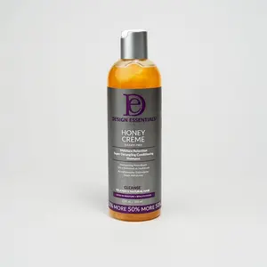 Design Essentials Salon Haircare Cleanser - Honey Creme Moisturizer Shampoo with Moisture Retention, Super Detangling Conditioner Benefits, Hydrating, Gentle Daily Use Moisturizing