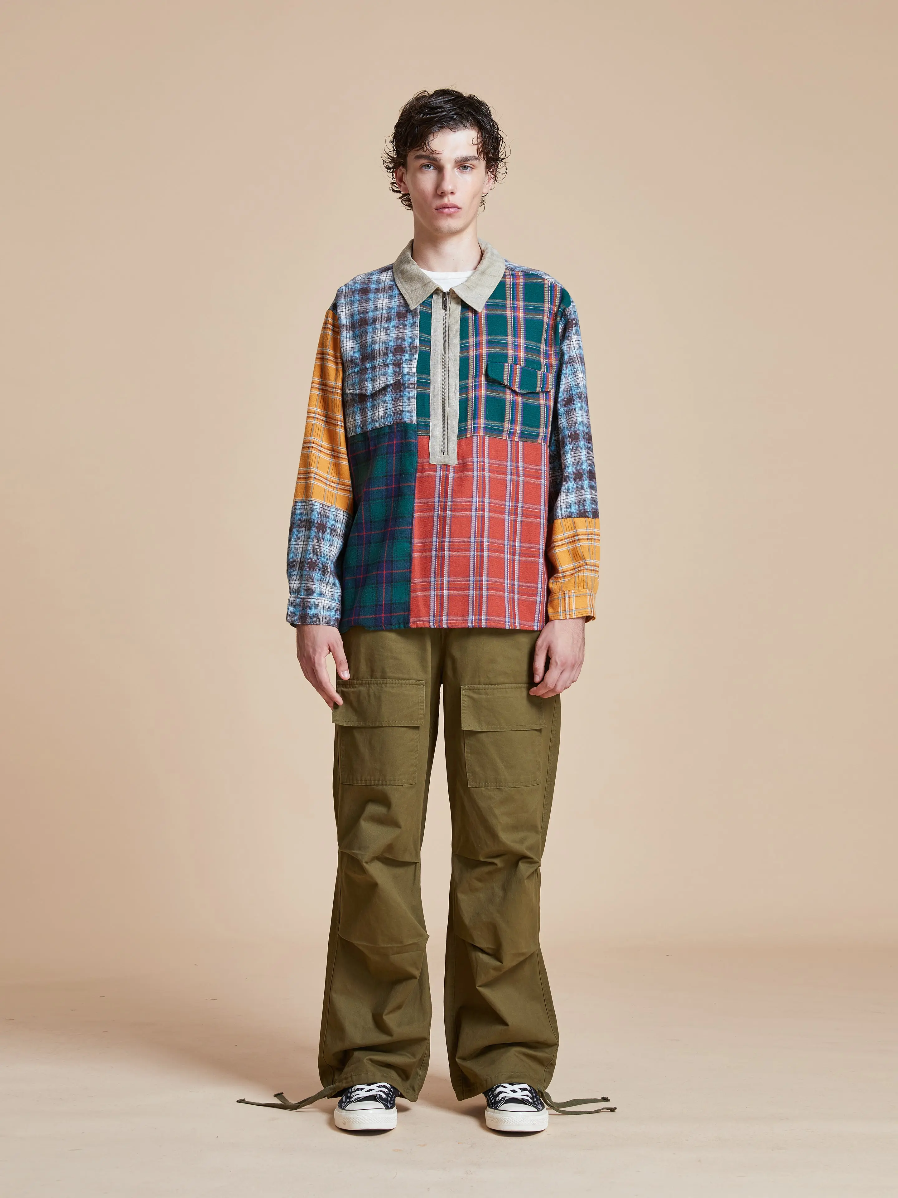 Multi Plaid Tartan Shirt
