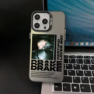 Energetic Hip-Hop DRAKE Pattern Phone Case Suitable for Iphone 17, 16, 15, 14, 13, 12, 11 Pro Max, Iphone XS, XR, XS Max. Creative And Stylish Design, Suitable for Both Men And Women, a Great Gift for Friends, Family, Boyfriends, And Girlfriends.