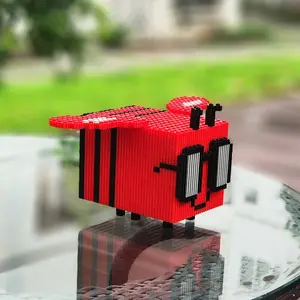 Grow A Garden Disco Bee Assembly Model Building Kits - Bug Egg, Chicken Zombie Building Blocks Series