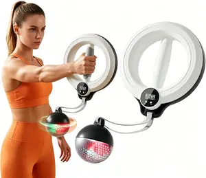【Deals For You Days】360° Rotating Grip Strengthener, Wrist & Forearm Trainer for Men Women, Portable Upper Body Strength Tool for Arms Shoulders Chest Waist, Home Gym Fitness Equipment