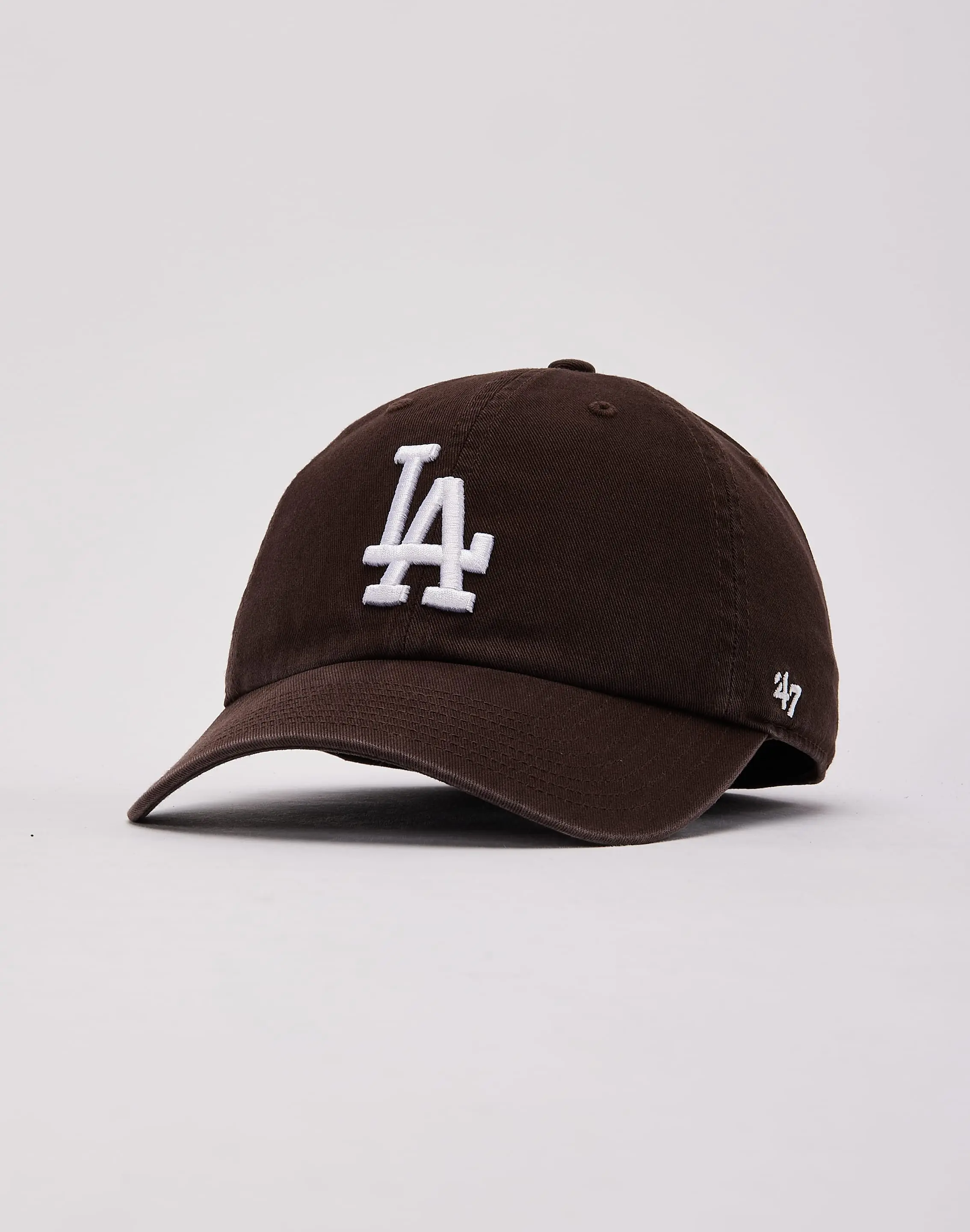 Mens 47 Brand MLB Los Angeles Dodgers Clean Up Hat