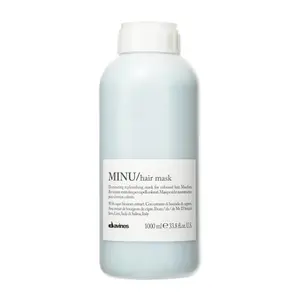 DAVINES Minu Hair Mask Liter - Nourishing Formula for Colored Hair Softens & Extends Color Duration 1000ml