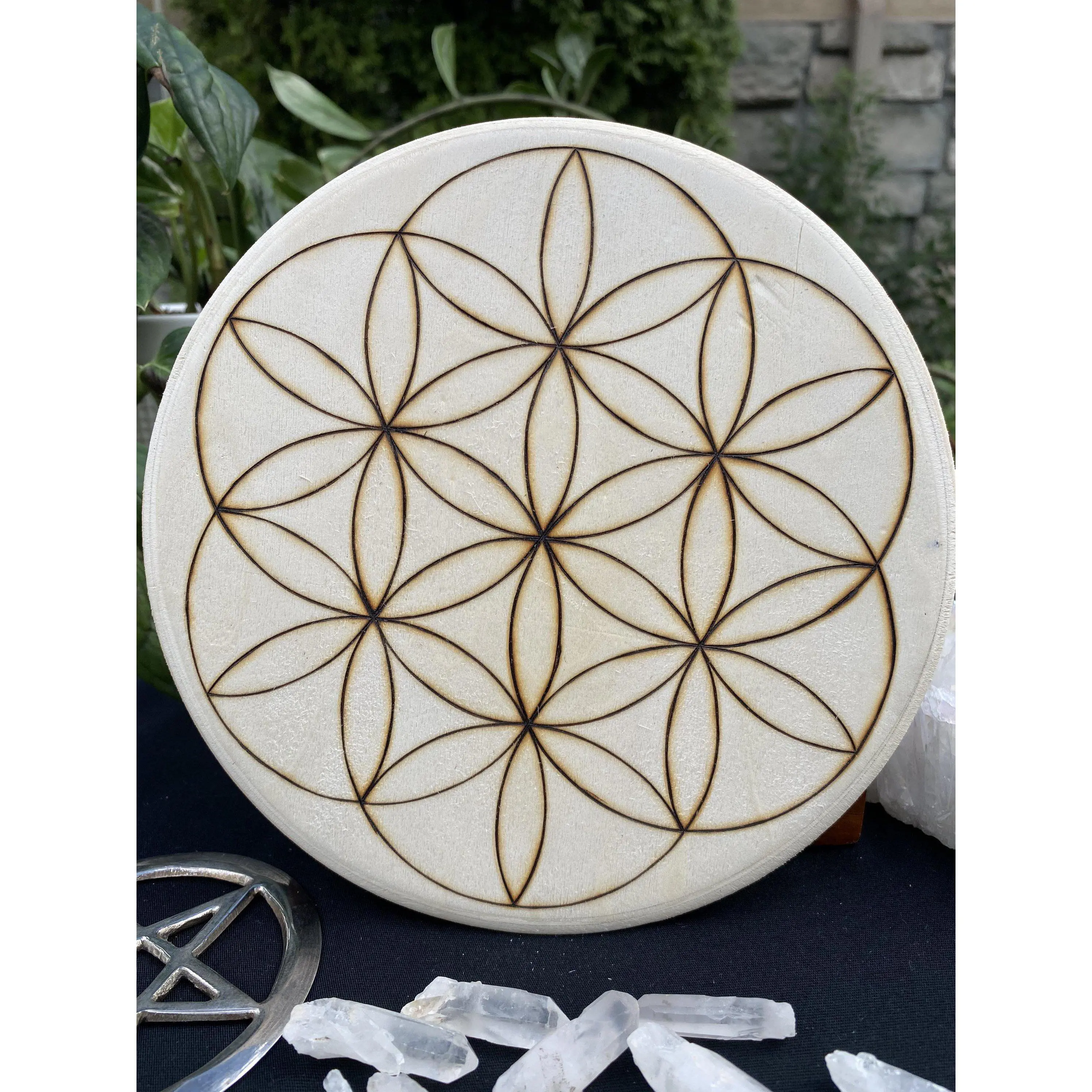 Flower of Life Crystal Grid
