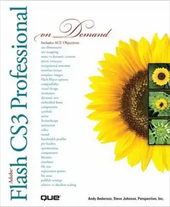 USED-Adobe Flash CS3 Professional on Demand by Andy Anderson (Paperback)