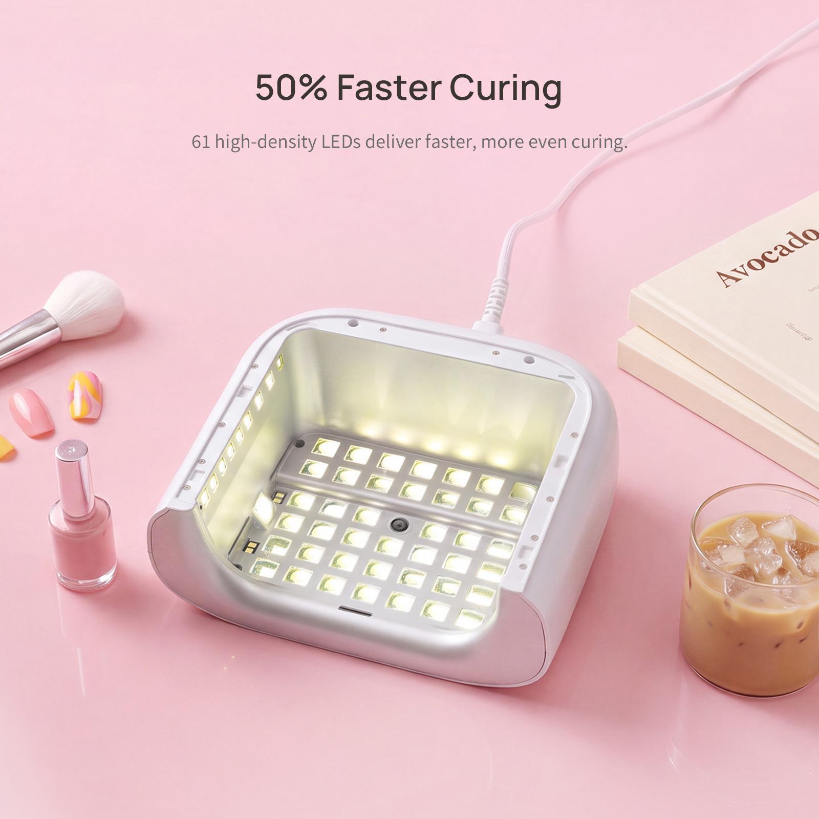 O Nail SUNX Mini UV LED Nail Lamp – Compact Gel Nail Dryer for Home DIY Manicure, Beginner Friendly Portable Gel Light (Plug-in) O Nail SUNX Mini UV LED Nail Lamp – Compact Gel Nail Dryer for Home DIY Manicure, Beginner Friendly Portable Gel Light (Plug-in)