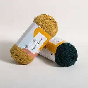 Lion Brand Color Theory Yarn | Soft, Durable Acrylic Yarn in Modern Colors for Knitting & Crochet Projects