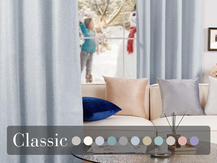 Deconovo Blackout(100%) Curtains 2 Panels,Faux Linen Grommet Total Blackout Curtain, Thermal Insulated Room Darkening Drapes for Living Room Deconovo Blackout(100%) Curtains 2 Panels,Faux Linen Grommet Total Blackout Curtain, Thermal Insulated Room Darkening Drapes for Living Room