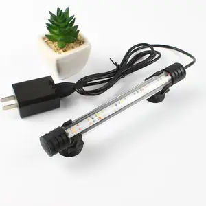 1 piece 17cm USB-powered aquarium light, LED waterproof fish tank light, underwater diving light, plant growth light