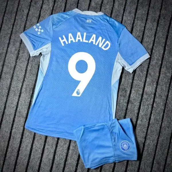 Erling Haaland #9 Manchester City Home Soccer Jersey 2026/27 – Premium Breathable Football Shirt.