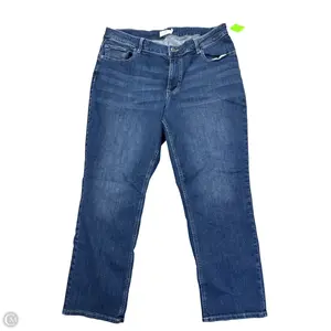 Jeans Straight By Maurices In Blue Denim, Size: 18