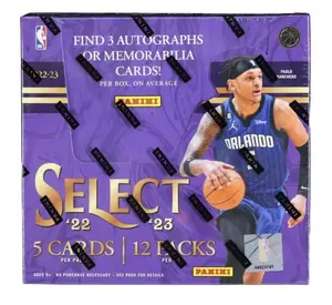 2022-2023 Panini Select Basketball Hobby Box