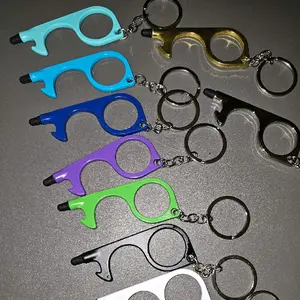 Stylus Keychain - Colorful Keychain with Stylus Feature Available in Multiple Colors