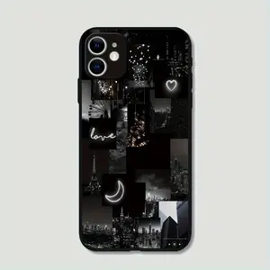 Black Matte Phone Case |   All-Round Anti-Fall Protection |   Fits iPhone 16/15/14/13/12/11 Pro |   Sleek & Secure TikTok Pick! 🖤