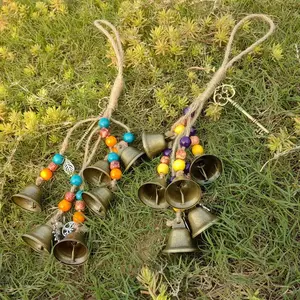 Clear Negative Energy & Protect Doors, Witchcraft Decoration, Magical Wind Chime Wreath, Enhance Home Decor with Witchcraft Items, Hanging