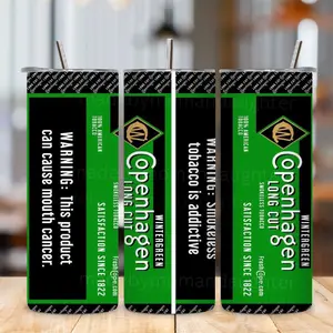 Chew Roll Tumbler 20oz Stainless Steel Bottle Water Bottles Cup Mug Portable Bottled Washable Reusable Lid Straw Handmade Insulated Tumbler Drinkware Flasks