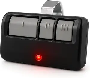 2026 Universal Garage Door Opener Remote – 3-button design works with Chamberlain, LiftMaster, Craftsman, plus extra-long range for gates. One remote to rule them all, no more hunting for the right click – press and go.