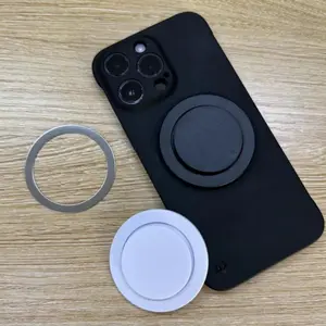 Magnetic Phone Holder, Retractable Lazy Phone Holder, All-in-One Transparent Magnetic Air Desktop Folding Holder, Phone Accessories, Stand, Magnetic Smartphone Holder