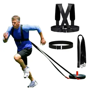 High Load Running Training Strap with Weight Support, 220 Lb Resistance Band, Fitness Bands, Strength Training Accessory, Explosive Speed Practice, Essential Fitness Equipment, Weight Support Straps