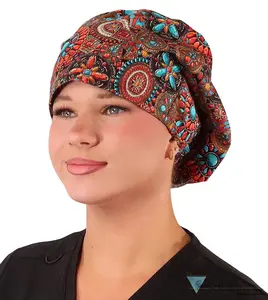 Euro Style Riley Comfort Scrub Cap - Indian Jewelry Coral