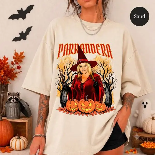 Jenni Rivera Graphic Tee, Parra Estilo inspirado en Jenni Rivera para Halloween, Mexican Halloween Top, Full Color Casual Streetwear for Men & Women
