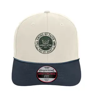 Swing by Faith • Not by Sight - Imperial Wingman Performance Rope Snapback Hat