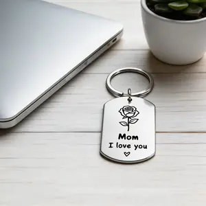 Mother's Day Keychain Convenient Portable Beautiful Delicate Gift for Mom, Perfect Motherhood Accessory, Ideal Present for Special Occasions