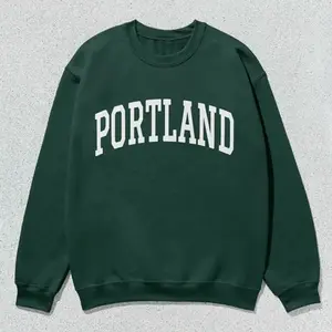 Portland Sweatshirt – Unisex Collegiate Crewneck, Oregon City Sweater, Trendy PNW Gift