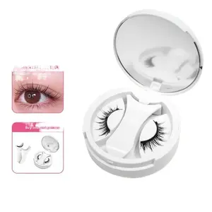 Upgrade 3 Magnet Soft Magnetic Demon False Eyelashes Set Natural Thickening Lashes Kit With Skin Care Essence For Eyelash Health