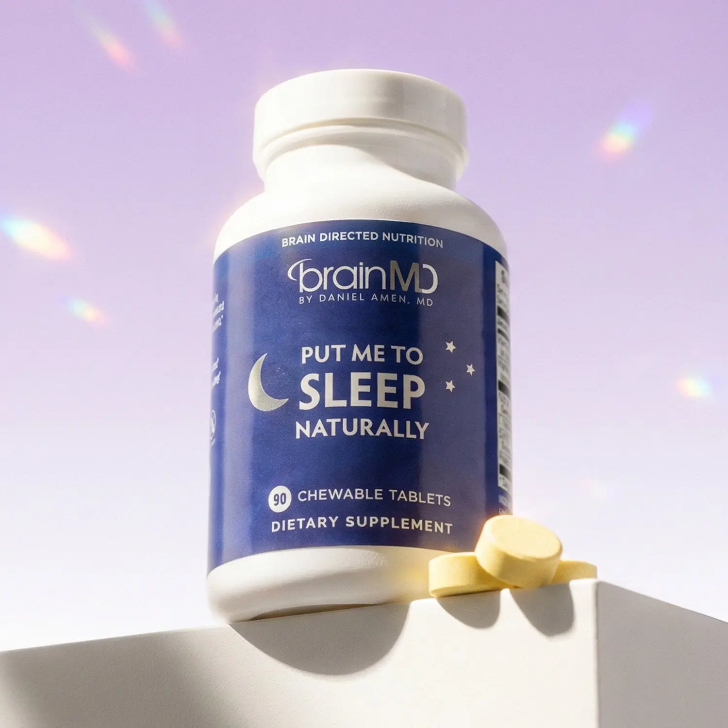 Put Me To Sleep Naturally Chewables by BrainMD | Fast-Acting Sleep Support Supplement Put Me To Sleep Naturally Chewables by BrainMD | Fast-Acting Sleep Support Supplement